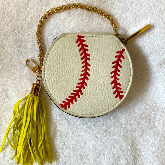 Skinnydip London Baseball Coin Zip Pouch - Picture 2 of 8